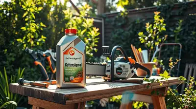 Öl richtig nachfüllen bei Gartenmaschinen