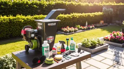 Häcksler Reinigungsset für optimale Geräteleistung