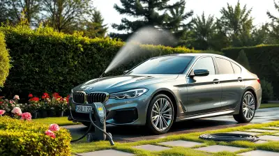 Auto waschen mit dem Hochdruckreiniger