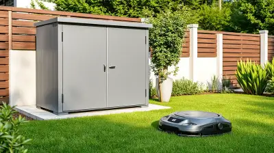 Gartenschuppen für Maschinen