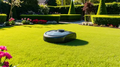 Mähroboter mit GPS-Tracking