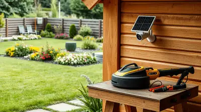 Sicherheitskameras als Diebstahlschutz für Gartengeräte