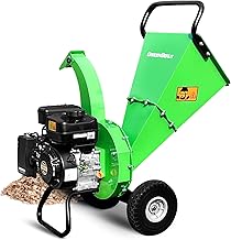 S3 Benzin Häcksler, 7 PS 212 CCM 4-Takt Benzinmotor, max. 76 mm Aststärke, Holz Häcksler Garte…