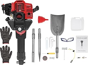 52CC Garten Baum Bagger, 2-Takt Benzin Abbruchhammer, Multifunktional Benzin Abbruch Hammer mit S…