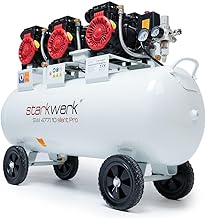 Flüsterkompressor Druckluftkompressor Kompressor 10 Bar 3,3 KW 4,5 PS 230 Volt SW 477/10 Compres…