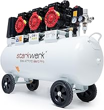 Flüsterkompressor Druckluftkompressor Kompressor 10 Bar 3,3 KW 4,5 PS 400 Volt SW 477/10 Compres…