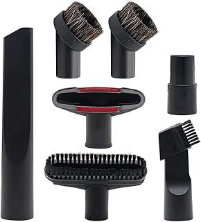 7 Stück Staubsauger Düsen Set 32-35 mm Staubsauger Aufsatz Universal Staubsaugeraufsätze Polst…