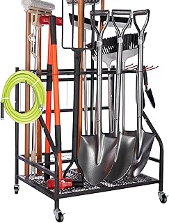 Sinoer Gartengaragenwerkzeug-Organizer, Gartenwerkzeug-Aufbewahrung, Gartenwerkzeug-Aufbewahrungs…