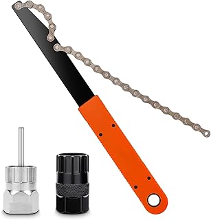 Kettenpeitsche und Abzieher Set，Fahrrad Kettenpeitsche，Ritzelabnehmer，Cassette Lockring Too…