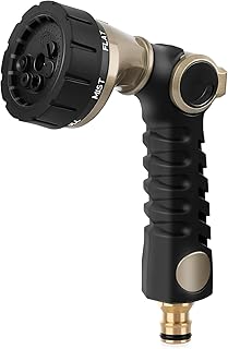 RESTMO Gartenbrause Metall Heavy Duty, Robuste Garten Wasserspritze zum Reinigen und Bewässern, …