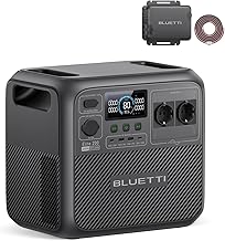 BLUETTI Elite 200 V2 Powerstation mit Charger 1, 2073,6Wh LFP Backup, 560W Alternator-Ladegerät,…
