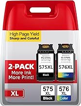 Druckerpatronen 576 575, PG-575 XL CL-576 XL Druckerpatronen Ersatz für Canon 575 576 Patronen O…