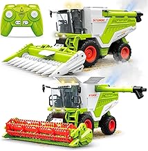 PENGBU RC Ferngesteuerter Mähdrescher Ferngesteuert Groß für Kinder, Ferngesteuert Mähdresche…