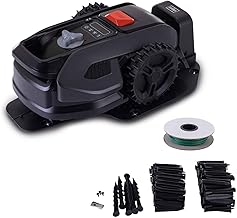 Scheppach Black Edition Rasenmähroboter RRMA300 bruschless | Rasenfläche 300 m² | Schnittbreit…