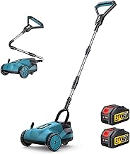 10″ Akku-Rasenmäher Fertigset,Handrasenmäher,für Rasenflächen bis 80 m²,Bürstenloser Motor,…