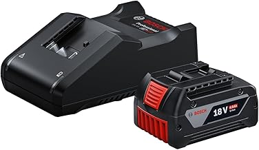 Bosch Professional 18V System Akku Starter-Set: 1x GBA 18V 4.0Ah Akku + Schnellladegerät GAL 18V-40