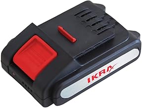 IKRA Akku 20V 2,0Ah Lithium-Ionen Typ LI 22, passend für alle IKRA 20V Akku Gartengeräte, mit L…