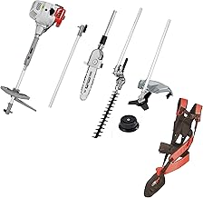 IKRA Gartenpflege Set Multitool IBKH 52-1 Benzin 4in1: Freischneider Rasentrimmer Entaster Hecken…