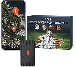 PAJ GPS People Finder 4G – Mini GPS Tracker für Kinder und Senioren – bis zu 5 Tage Akkulaufzeit…