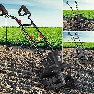 BRAST Motorhacke Gartenfräse Elektro | 1050-1800 Watt | 36-45cm Arbeitsbreite | 4 Modelle | Schu…