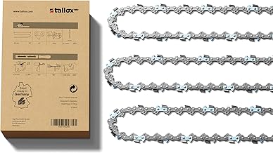 3 tallox professional Sägeketten halbmeißel .325″ 1,3 mm 67 TG für 40 cm Schwert kompatibel mi…