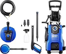 Nilfisk Hochdruckreiniger E 145 Bar Druck + Schaumsprüher + Flächenreiniger + Bürste + Rohrrei…