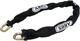 ABUS Kette 8KS – 8 mm starke Stahlkette zum Sichern von Fahrrädern, Stühlen in der Gastronomi…