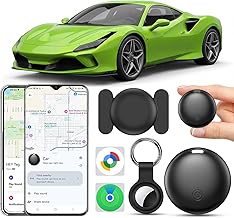 GPS Tracker für Auto,Magnetischer Air Tags Tracker Ohne ABO Kompatibel mit Android und iOS, IP68…