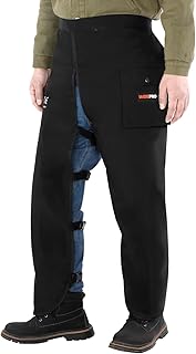 Universal Kettensägen-Sicherheitsleggings,Schnittschutz Chaps, Verstellbare Chainsaw Chaps Kette…