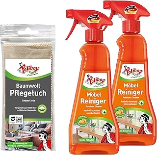 POLIBOY Möbel Reiniger – Schonender Holzreiniger für unbehandelte und versiegelte Holzmöbel – …