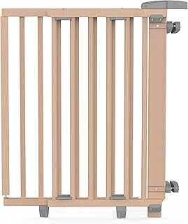Geuther Treppenschutzgitter Oris | Türschutzgitter zum Anschrauben inkl. 2X Klemmen für Treppen…