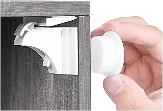 Babysicherheit Magnetisches Schrankschloss 20 Schlösser mit 3 Schlüssel, unsichtbare Kindersich…