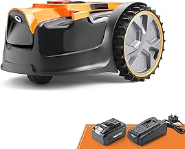 Lawnmaster OcuMow®16 Mähroboter kabellos für Rasenflächen bis zu 200 ㎡ Hindernisvermeidung …