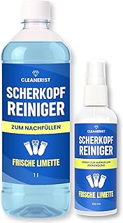 Die Seifenblase | 1L Scherkopfreiniger Flüssigkeit mit Sprühflasche zur manuellen Reinigung von…