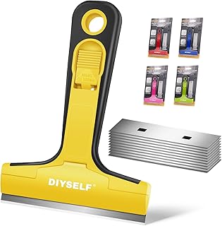 DIYSELF Rasierklingen-Schaber, 1er Pack Rasier-Schaber, 4-Zoll Rasierklingen-Schaber-Werkzeug mit…