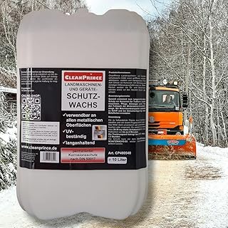 CleanPrince 10 Liter Schutzwachs Landmaschinen und Geräte Korrosionsschutz Spray Konservierung|D…