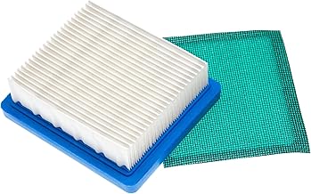 vhbw Ersatzfilter Set (1x Vorfilter, 1x Luftfilter) kompatibel mit Tecumseh VLV55, VLV60, VLV65, …