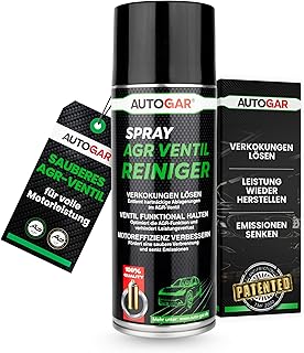 AGR Ventil Reiniger Spray 400ml – Entfernt Ruß & Ölkohle im AGR-System – Für saubere Luftzufuh…