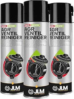 JLM AGR Ventil & Lufteinlass Reiniger Benzin & Diesel 3 x 500ml (1500ml) | 3er Pack