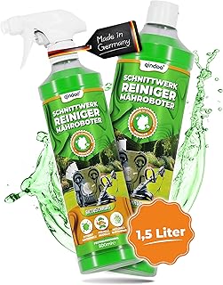 Set Mähroboter Reiniger Schnittwerk 1.5 Ltr. Rasenmäher Garten-Geräte Reinigung der Schneidkam…