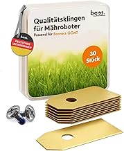 BEOS 30x Premium Titan Ersatzmesser & Schrauben mit Sicherung – Kompatibel mit den Modellen der M…