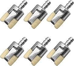6 Kraftstofffilter Ersatz – 0,2″ (5mm) In-Line Filter für Echo Trimmer Stihl Kantenschneider Mot…