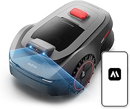 MOVA ViAX 250 Mähroboter Ohne Begrenzungskabel, Empf. 250m², KI-gestützte Kartierung, U-förmi…