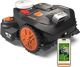 WORX Landroid Vision Cloud WR306E 2WD Mähroboter ohne Begrenzungskabel für 600 m² (KI-Hinderni…