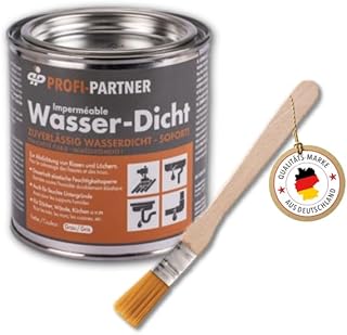 Dauerelastische Dichtungsmasse WASSER-DICHT – 375 ml Dose – Sofort Wasserdicht bei Regen, Sch…