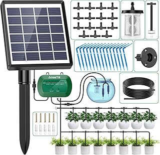 Solar Bewässerungssystem für 2024 Neuestes Automatische Bewässerungscomputer für Garten, Balk…