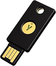 Yubico – Security Key NFC – Schwarz – Sicherheitsschlüssel für Zwei-Faktor-Authentifizier…
