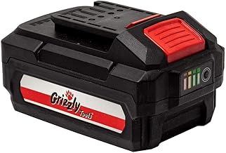 Grizzly Tools Akku 20V, 4,0 Ah langlebiger Lithium Ionen Ersatzakku