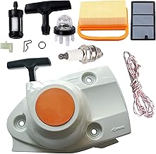 Seilzugstarter-Set mit Luftfilter-Wartungskit für Stihl TS410, TS420, TS480i, TS500i Betonsägen…