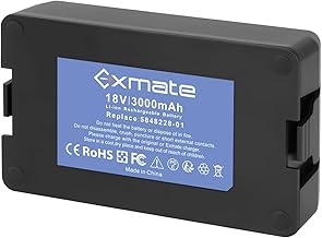 Exmate 18V 3000mAh Ersatz Akku für Gardena Sileno Minimo 250, Gardena Sileno City/Life, Husqvarn…